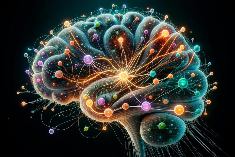 Neuroscience General Brain Development Art Concept Illustration