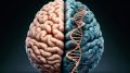 Neuroscience Genetic Brain Disease Concept Art