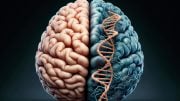 Neuroscience Genetic Brain Disease Concept Art