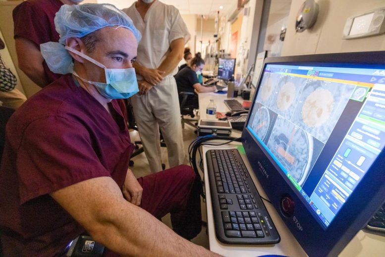 Neurosurgeon Brian Dlouhy Performs Minimally Invasive Epilepsy Surgery