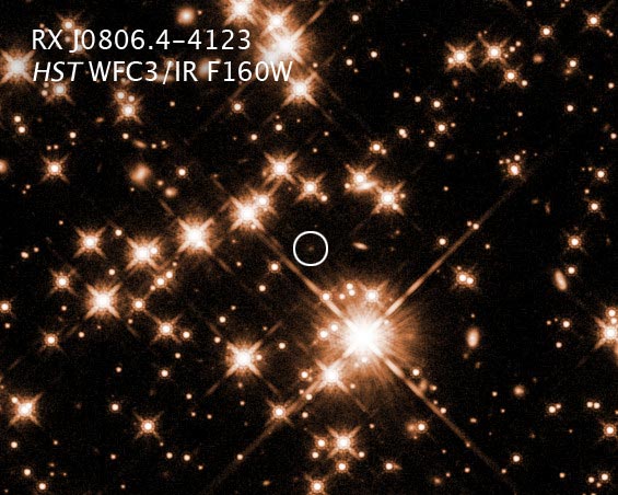 Neutron Star RX J0806.4–4123
