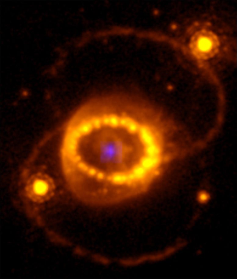 Neutron Star in Iconic Supernova