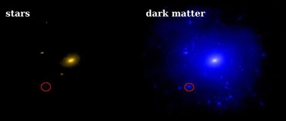 New Caltech Study Shows Dark Matter Dominates in Nearby Dwarf Galaxy