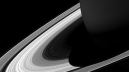 New Cassini Image Views Saturn's Shadow
