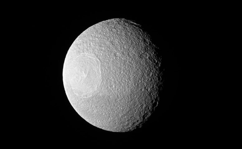 New Cassini Image of Tethys