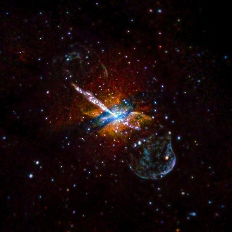 New Chandra Image of Centaurus A