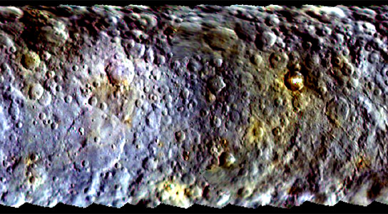 New Color Map Reveals Surface Diversity of Ceres