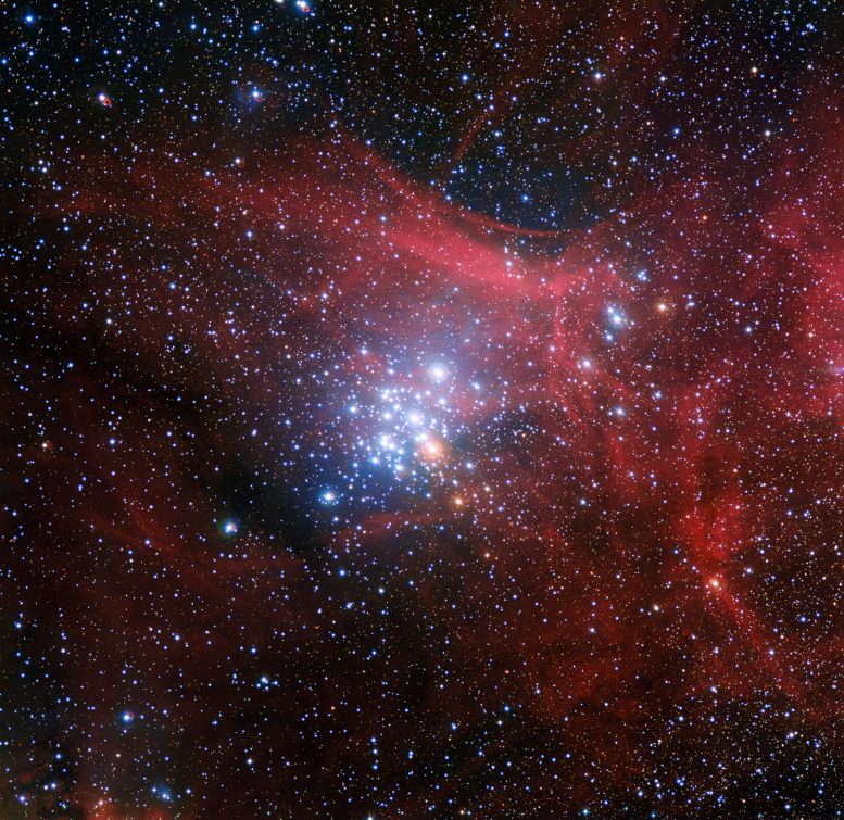 New ESO Image of Star Cluster NGC 3293