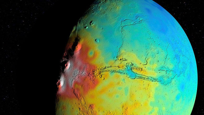 New Gravity Map of Mars Suggests It Has a Porous Crust