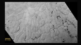 New Horizons Discovers Frozen Plains in the Heart of Pluto
