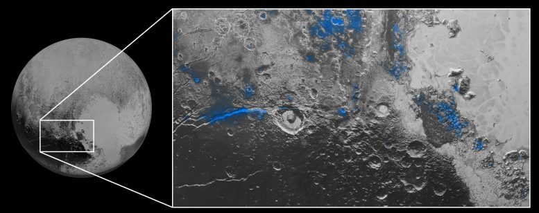 New Horizons Finds Water Ice on Pluto