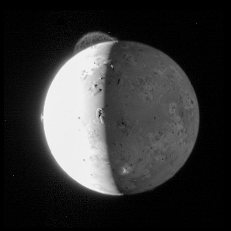 New Horizons Io Tvashtar Volcano Plume