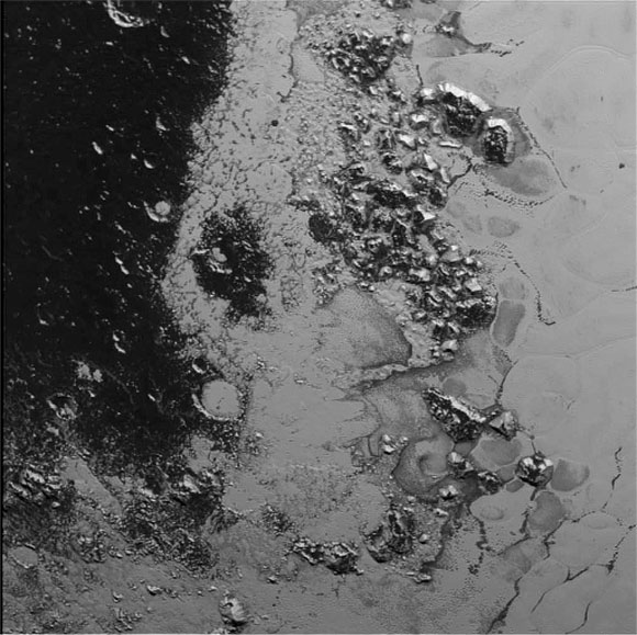 New Horizons Reveals Second Mountain Range on Pluto