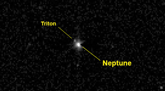 New Horizons Views Neptune