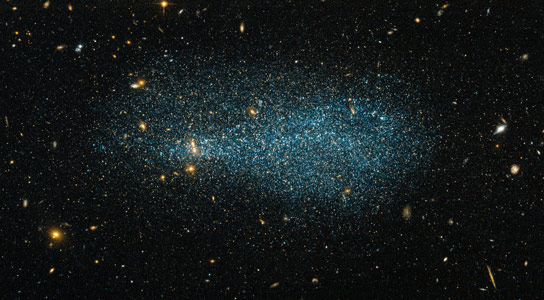 New Hubble Image of Dwarf Galaxy ESO 540 31