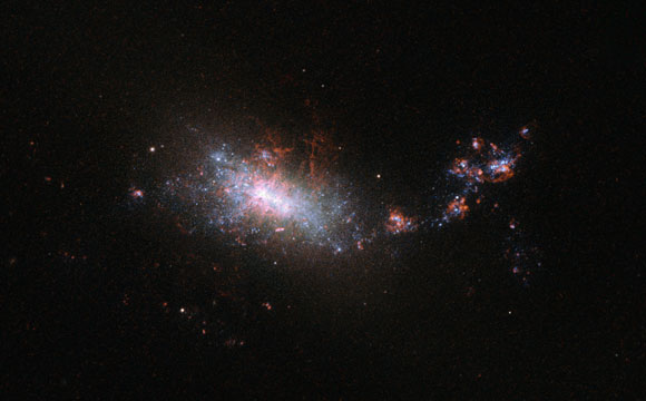 New Hubble Image of Dwarf Galaxy NGC 1140