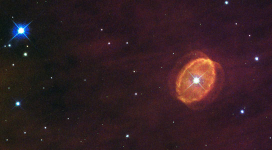 New Hubble Image of Nebula SBW1