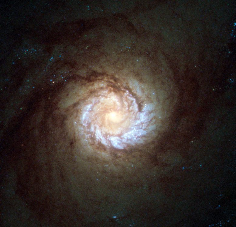 New Hubble Image of Spiral Galaxy Messier 61