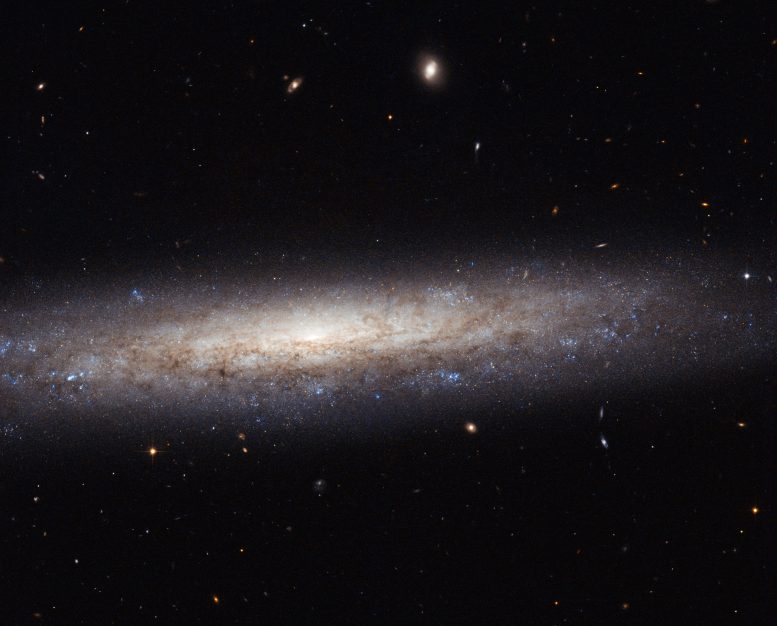 New Hubble Image of Spiral Galaxy NGC 4206