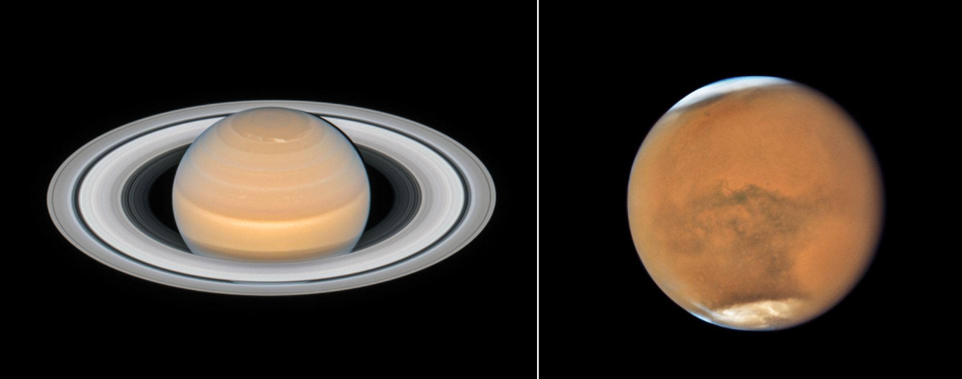 The Aurorae on Saturn | ESA/Hubble