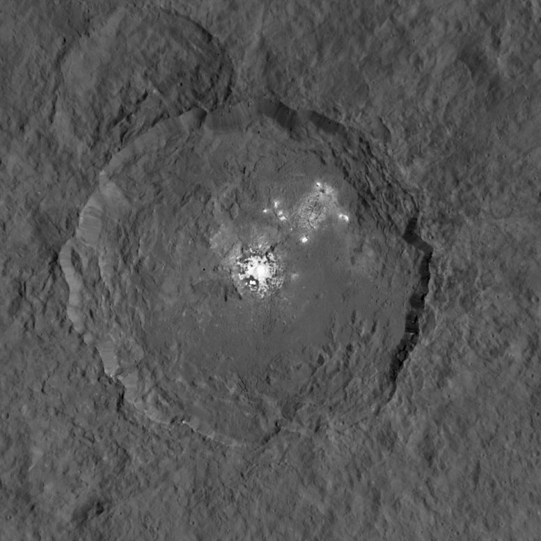 New Image of Ceres Bright Spots
