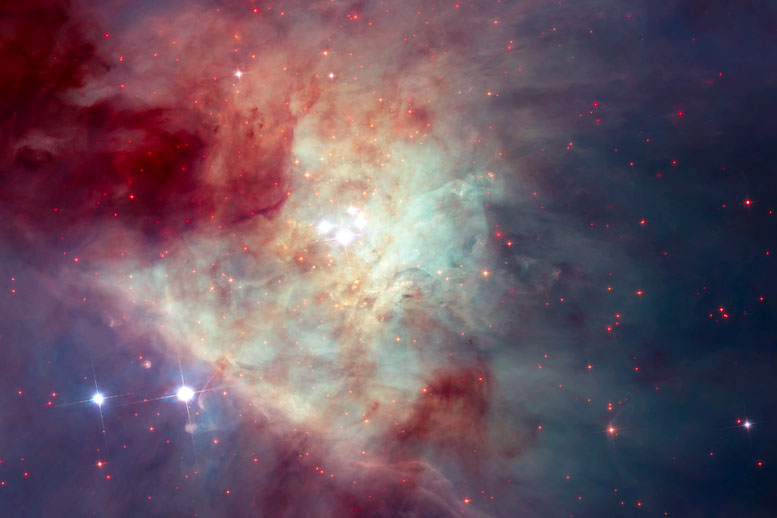 New Hubble Image of Kleinmann-Low Nebula