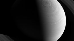 New Image of Saturns Hexagonal Shaped Jet Stream