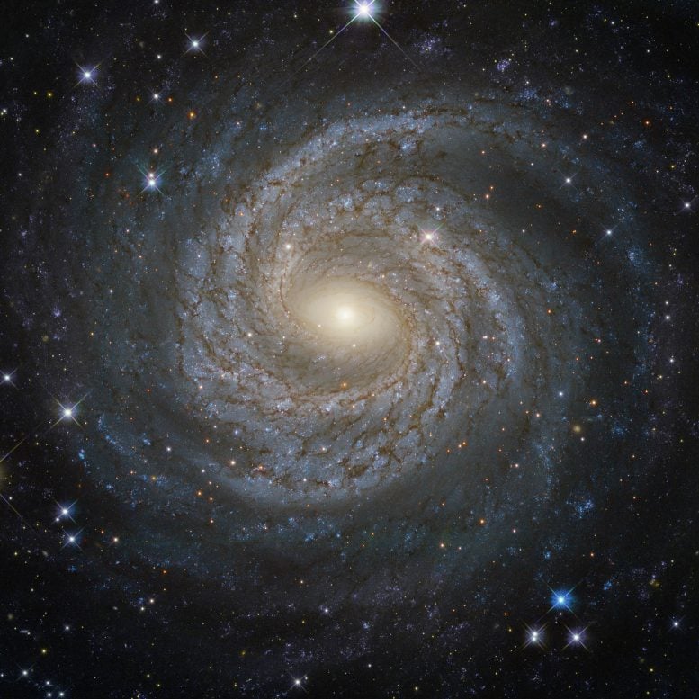 New Image of Spiral Galaxy NGC 6814