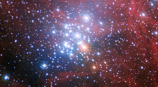 New Image of Star Cluster NGC 3293