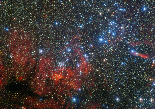 New Image of Star Cluster NGC 3590