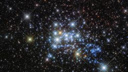 New Image of Super Cluster Westerlund 1