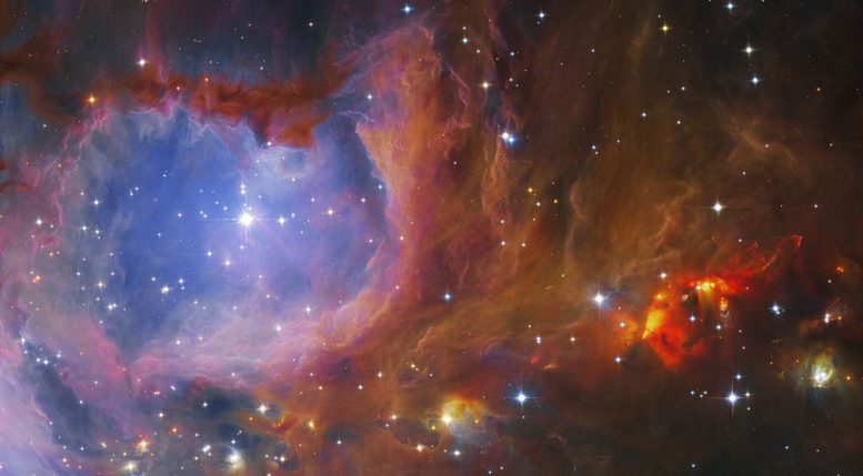 New Image of a Region of Orion’s Belt