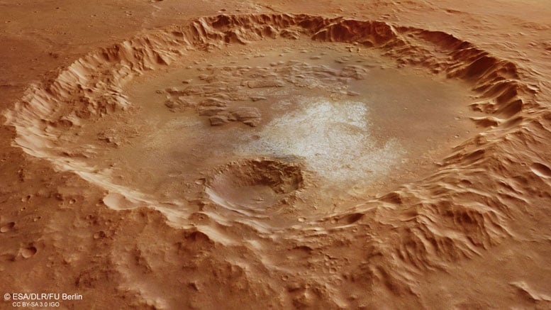 Mars Express Provides a Window to a Watery Past on Mars