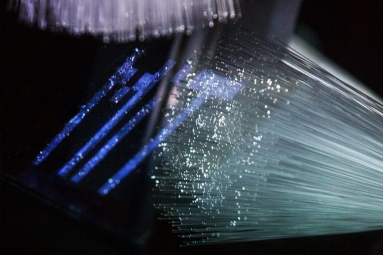 New Imaging System with Open Ended Bundle of Optical Fibers
