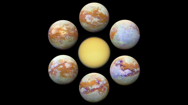 New Infrared Images of Saturn's Moon Titan