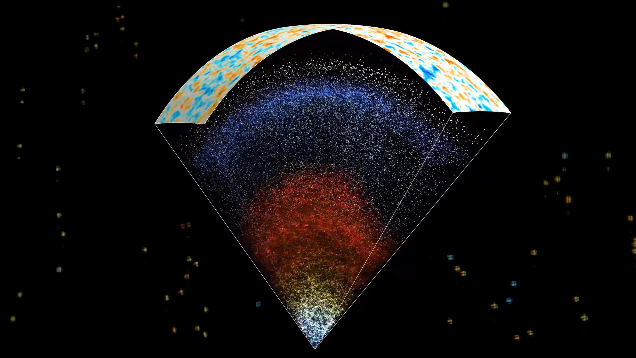 Un nuevo mapa del universo que muestra toda la extensión del cosmos con extrema precisión y una belleza abrumadora