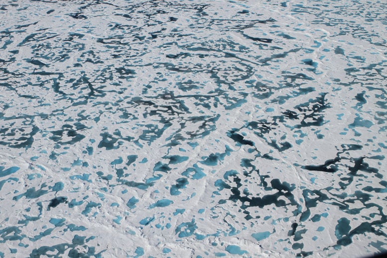 New Model Helps Explain the Mystery of the Arctic’s Green Ice