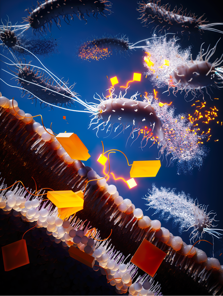 New Molecule To Fight Drug Resistant Bacteria Illustration