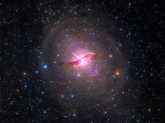 New NASA Image of Centaurus A