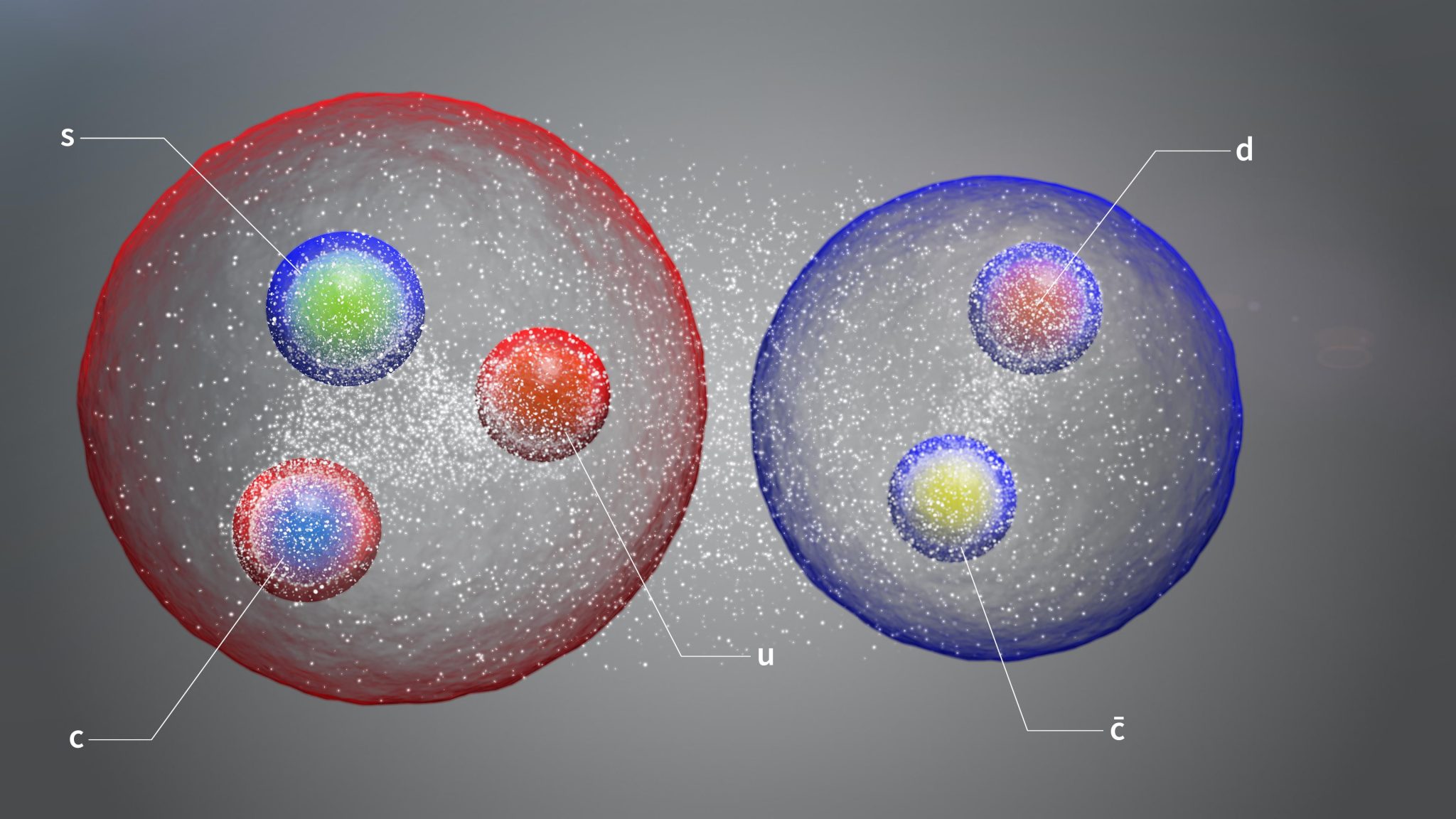 LHCb விளக்கப்படங்களால் கண்டுபிடிக்கப்பட்ட புதிய பெண்டாக்வார்க் மற்றும் டெட்ராக்வார்க்ஸ்
