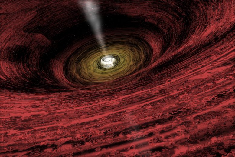New Research Reveals Turbulent Black Holes