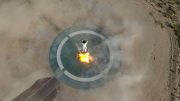 New Shepard Booster Lands Crop