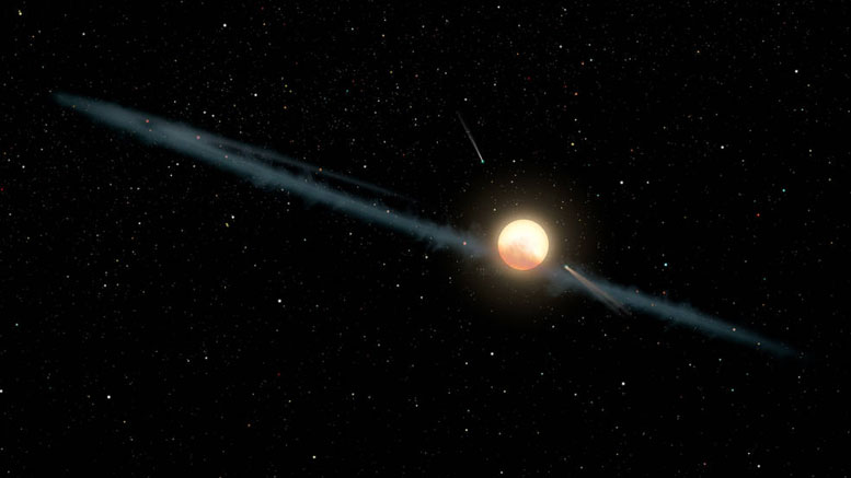 New Study Reveals Mysterious Dimming of Tabby's Star May Be Caused by Dust
