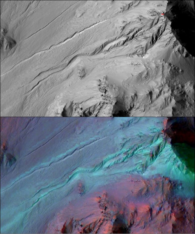 New Study Shows Mars Gullies Likely Not Formed by Liquid Water