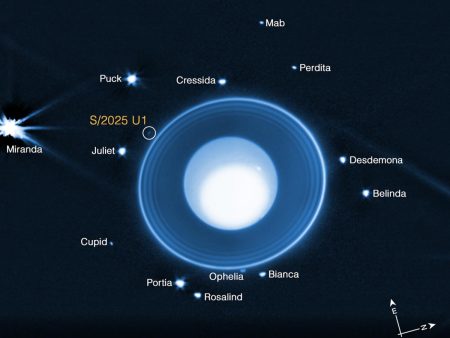 Uranus Has a Tiny New Moon and It’s Only Six Miles Wide