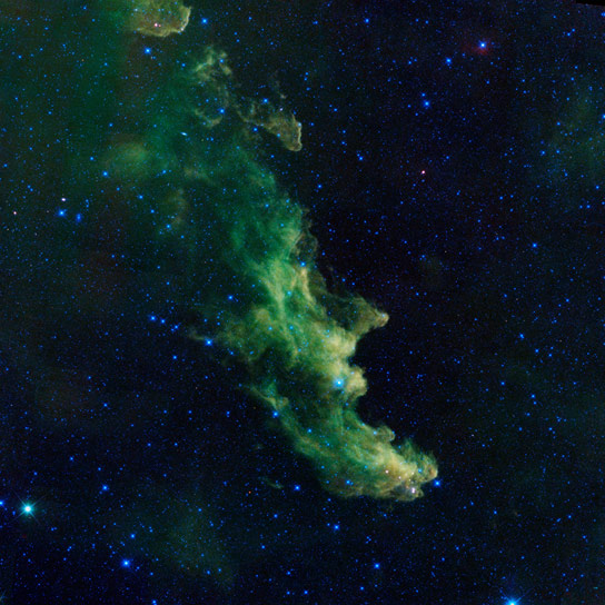 New WISE Image of the Witch Head Nebula