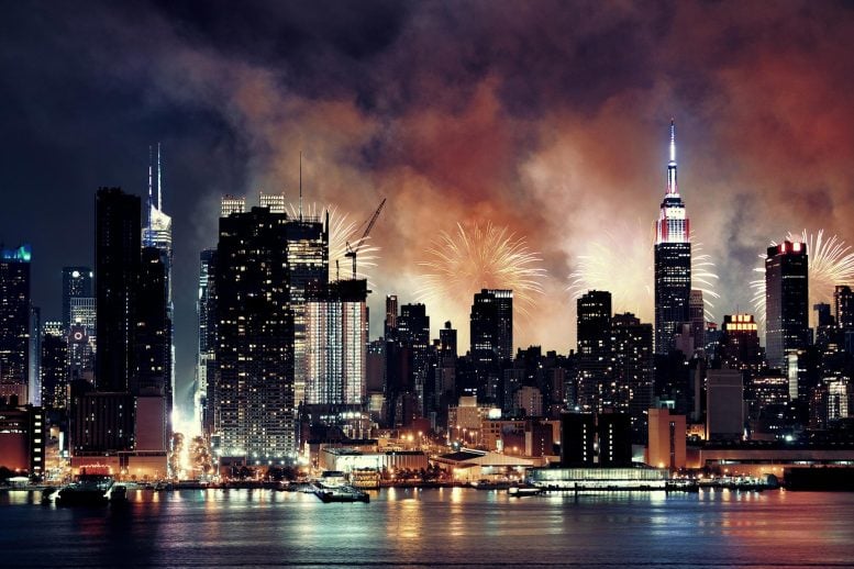 New York City Fireworks July 4