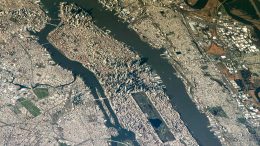 New York and New Jersey From Space Crop