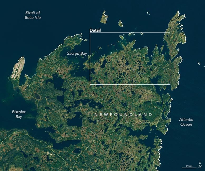 Newfoundland Canada October 2021 Annotated