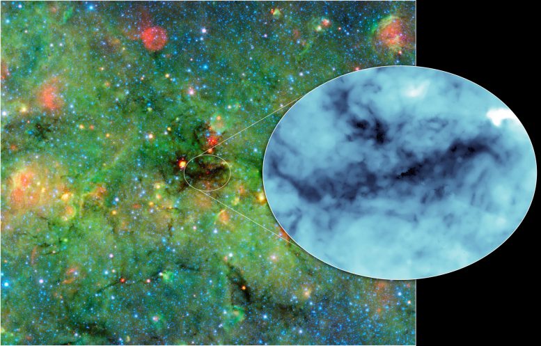 Newly Discovered Cosmic Clumps Cast Deepest Shadows Ever Recorded
